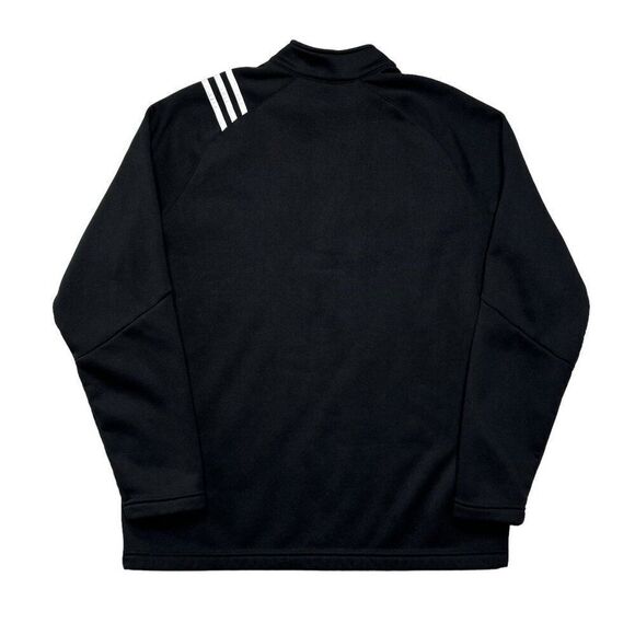 Adidas Men's Size Large Black Golf Tech 1/4 Zip Performance Fleece Pullover - Picture 5 of 10
